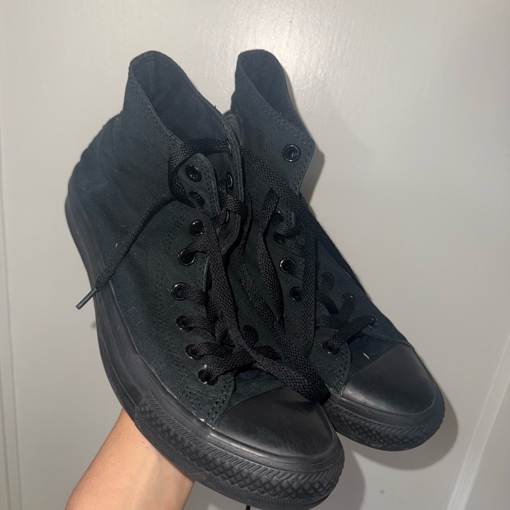 Black High-Top Converse